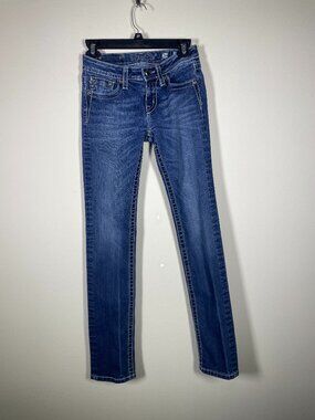 Miss Me Girls Denim Skinny Jeans Heavy Studds 16 Jk5gogs2